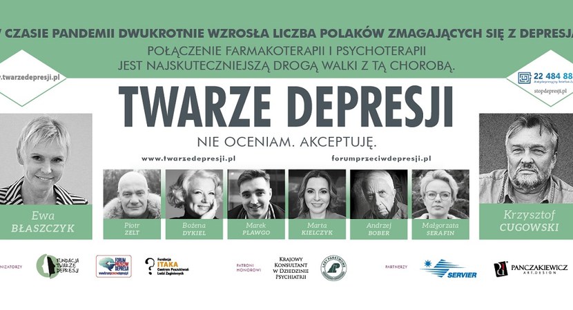 Rusza kampania społeczna „Twarze depresji. Nie oceniam. Akceptuję.”